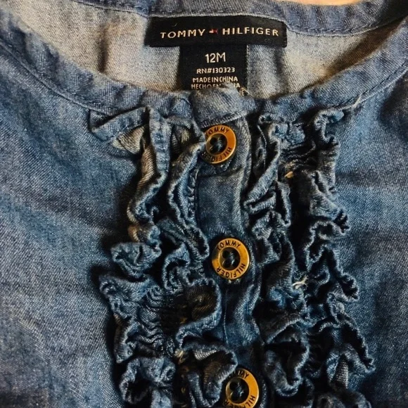 ❌SOLD❌Tommy Hilfiger Floral Embroidery Dress w/ Bottoms - Picture 3 of 6